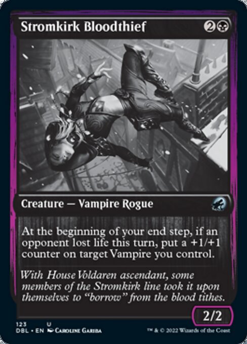 Stromkirk Bloodthief (Innistrad: Double Feature) Light Play