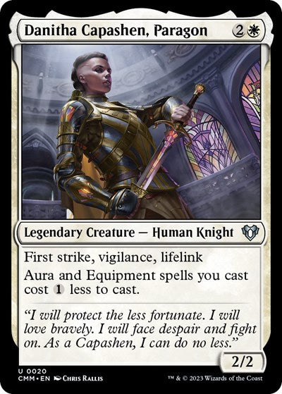 Danitha Capashen, Paragon (Commander Masters) Light Play