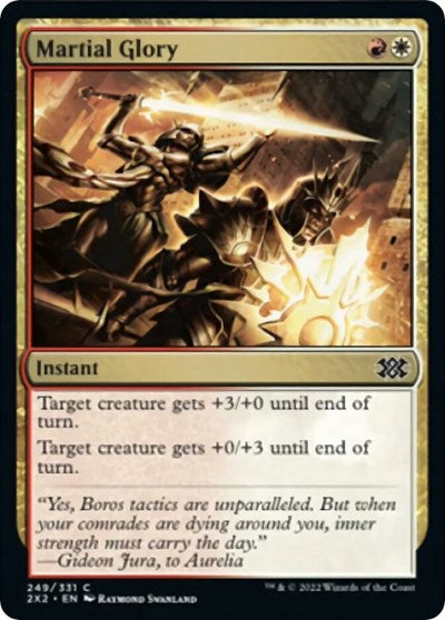 Martial Glory (Double Masters 2022) Light Play