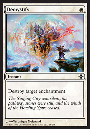 Demystify (Rise of the Eldrazi) Light Play