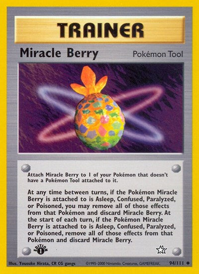 Miracle Berry (Neo Genesis) Damaged / Poor Unlimited