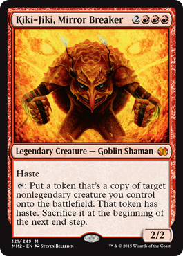 Kiki-Jiki, Mirror Breaker (Modern Masters 2015) Light Play Foil