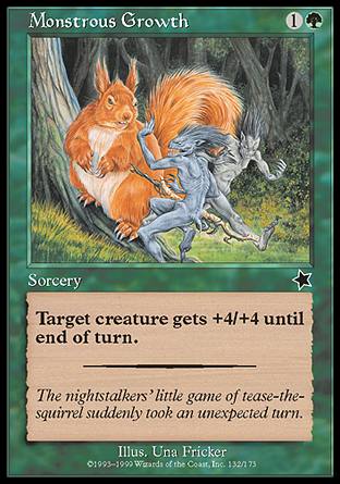 Monstrous Growth (Starter 1999) Light Play