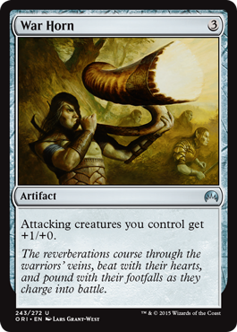 War Horn (Magic Origins) Light Play Foil