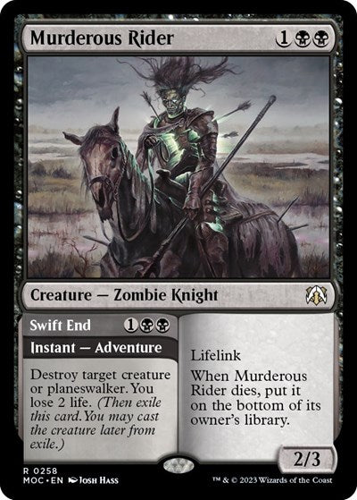 Murderous Rider (Commander: March of the Machine) Light Play