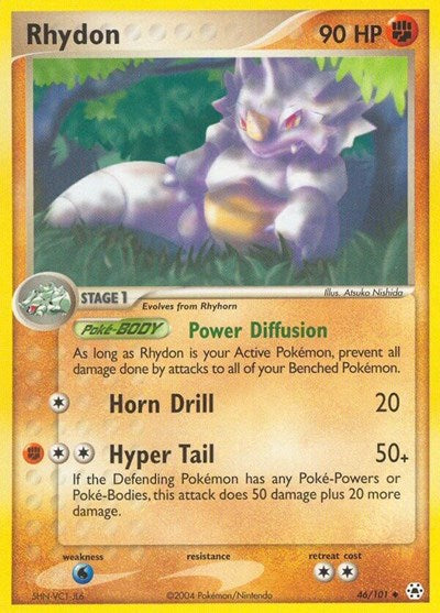Rhydon (Hidden Legends) Heavy Play