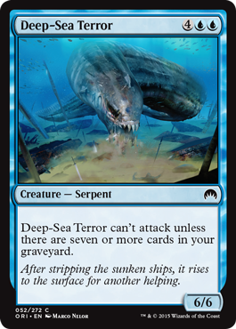 Deep-Sea Terror (Magic Origins) Light Play