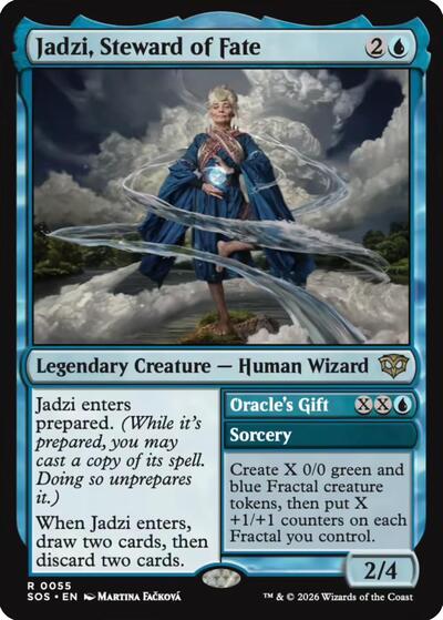 Jadzi, Steward of Fate (Secrets of Strixhaven) Light Play