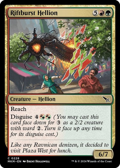 Riftburst Hellion (Murders at Karlov Manor) Light Play