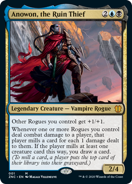 Anowon, the Ruin Thief (Commander 2020 Zendikar Rising) Medium Play Foil