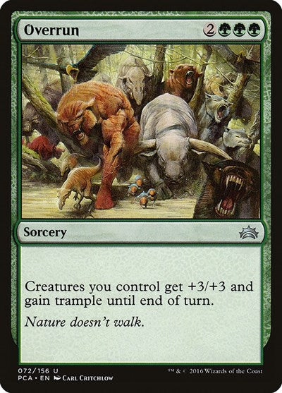 Overrun (Planechase Anthology) Medium Play