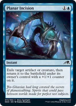 Planar Incision (Kamigawa: Neon Dynasty) Light Play