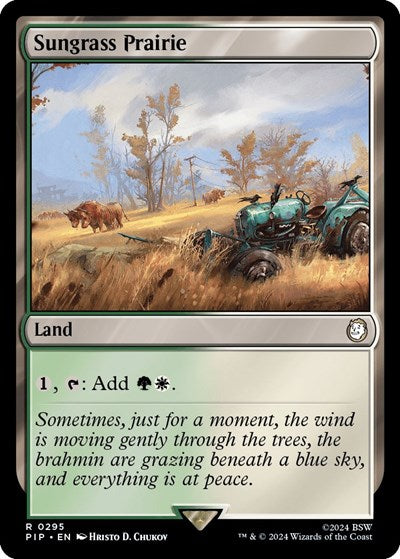 Sungrass Prairie (Universes Beyond: Fallout) Light Play