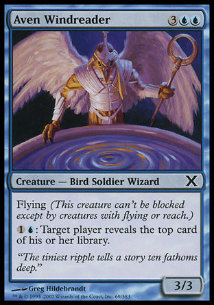 Aven Windreader (10th Edition) Light Play
