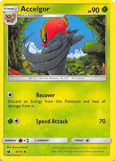 Accelgor (SM - Crimson Invasion) Medium Play