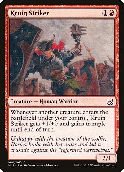 Kruin Striker (Duel Decks: Mind vs Might) Light Play
