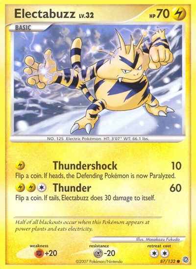 Electabuzz (Secret Wonders) Light Play