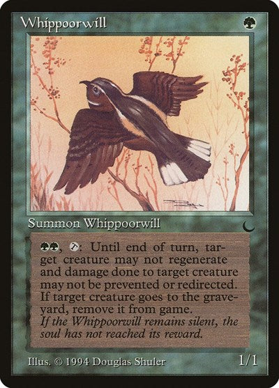 Whippoorwill (The Dark) Heavy Play