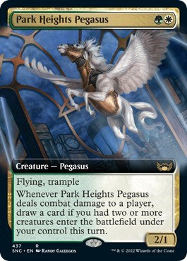 Park Heights Pegasus (Extended Art) (Streets of New Capenna) Light Play