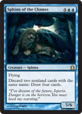 Sphinx of the Chimes (Return to Ravnica) Light Play