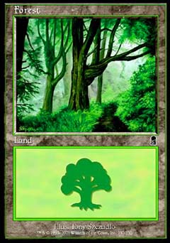Forest (350) (Odyssey) Damaged / Poor