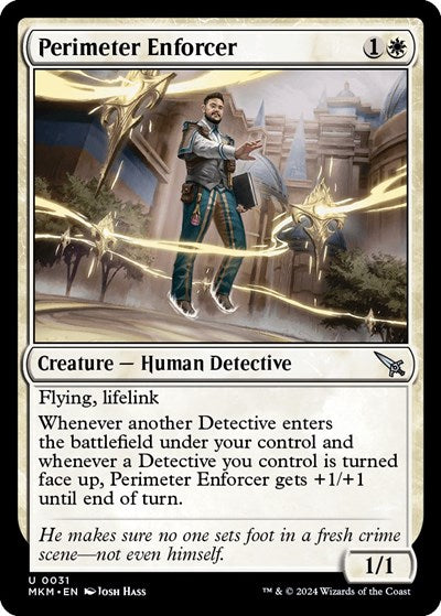 Perimeter Enforcer (Murders at Karlov Manor) Light Play