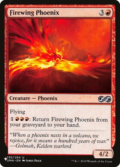 Firewing Phoenix (The List) Light Play