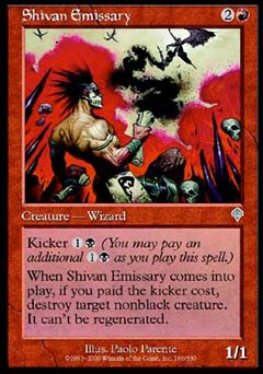 Shivan Emissary (Invasion) Light Play