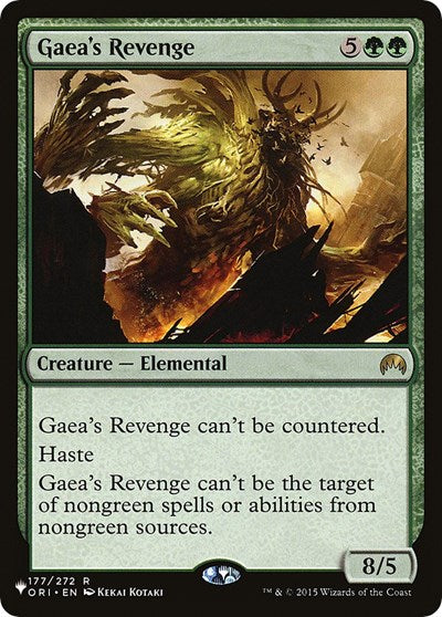 Gaea's Revenge (The List) Light Play