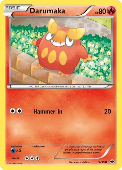 Darumaka (Next Destinies) Damaged / Poor Reverse Holofoil