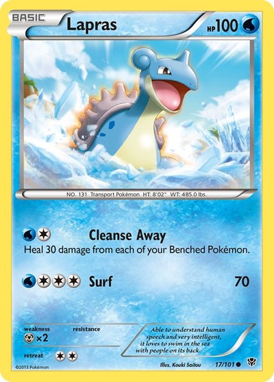 Lapras (Plasma Blast) Damaged / Poor