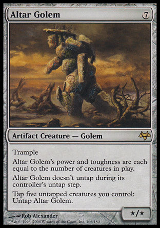 Altar Golem (Eventide) Medium Play