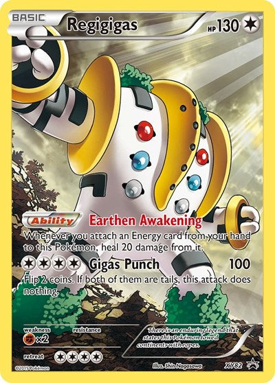 Regigigas (Full Art Promo) (XY Promos) Light Play