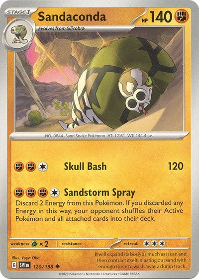Sandaconda (Scarlet and Violet: Base Set) Light Play
