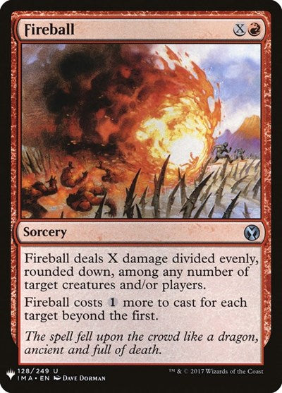 Fireball (Mystery Booster) Light Play