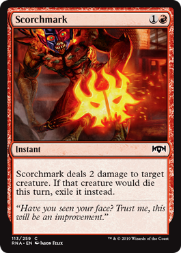 Scorchmark (Ravnica Allegiance) Light Play