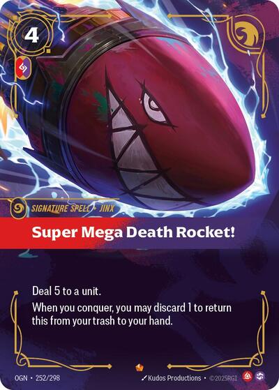 Super Mega Death Rocket! (Origins) Light Play Foil