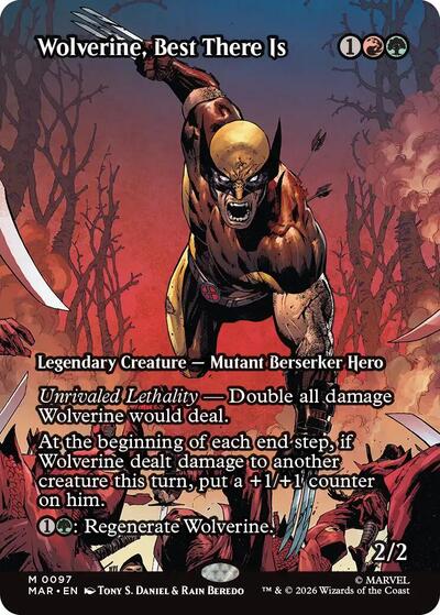 Wolverine, Best There Is (Borderless) (Marvel Eternal-Legal) Light Play