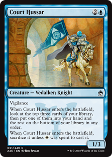 Court Hussar (Masters 25) Light Play