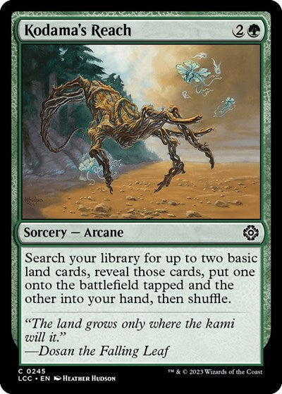 Kodama's Reach (Commander: The Lost Caverns of Ixalan) Light Play
