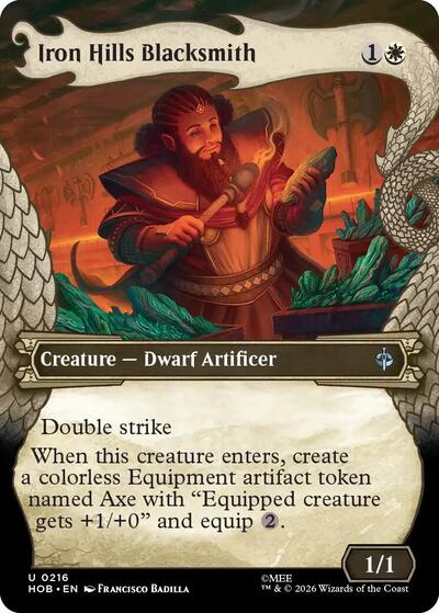 Iron Hills Blacksmith (Showcase) (The Hobbit) Light Play