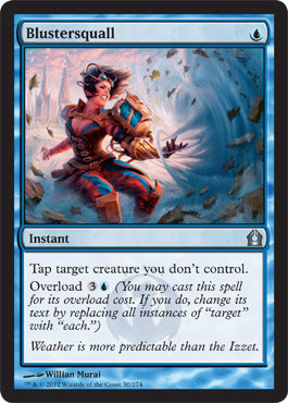 Blustersquall (Return to Ravnica) Light Play Foil