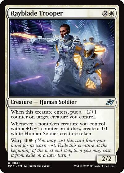 Rayblade Trooper (Edge of Eternities) Light Play