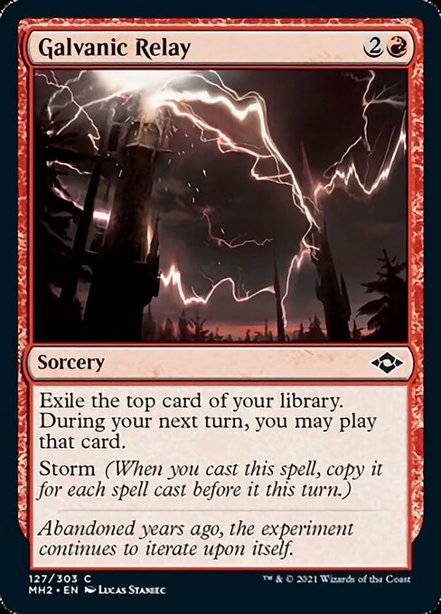 Galvanic Relay (Modern Horizons 2) Light Play Foil