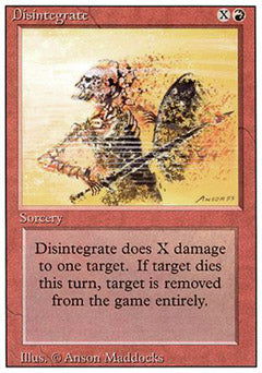 Disintegrate (Revised) Heavy Play