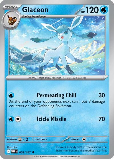 Glaceon (SV06: Twilight Masquerade) Light Play