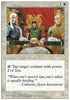 Aysen Bureaucrats (5th Edition) Light Play