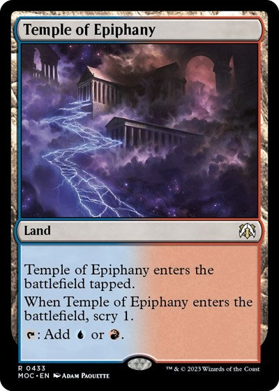 Temple of Epiphany (Commander: March of the Machine) Light Play