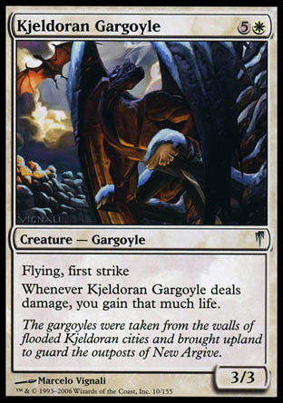 Kjeldoran Gargoyle (Coldsnap) Medium Play