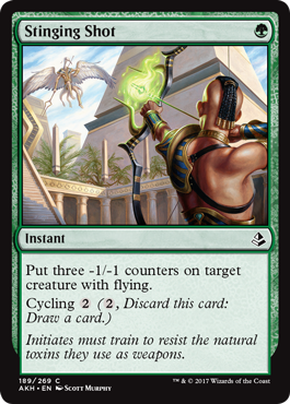 Stinging Shot (Amonkhet) Light Play
